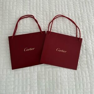 Cartier Shopping Bags